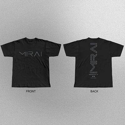 Mirai T-shirt 03 Black