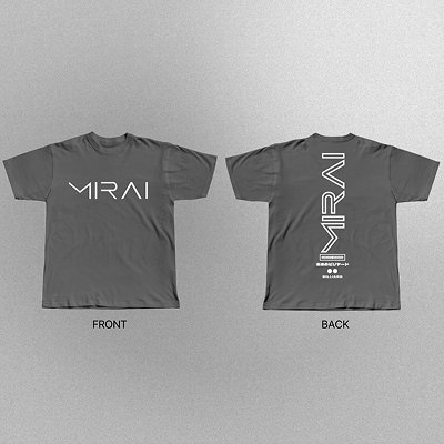 Mirai T-shirt 03 Grey