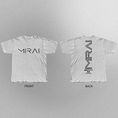 Mirai T-shirt 03 White