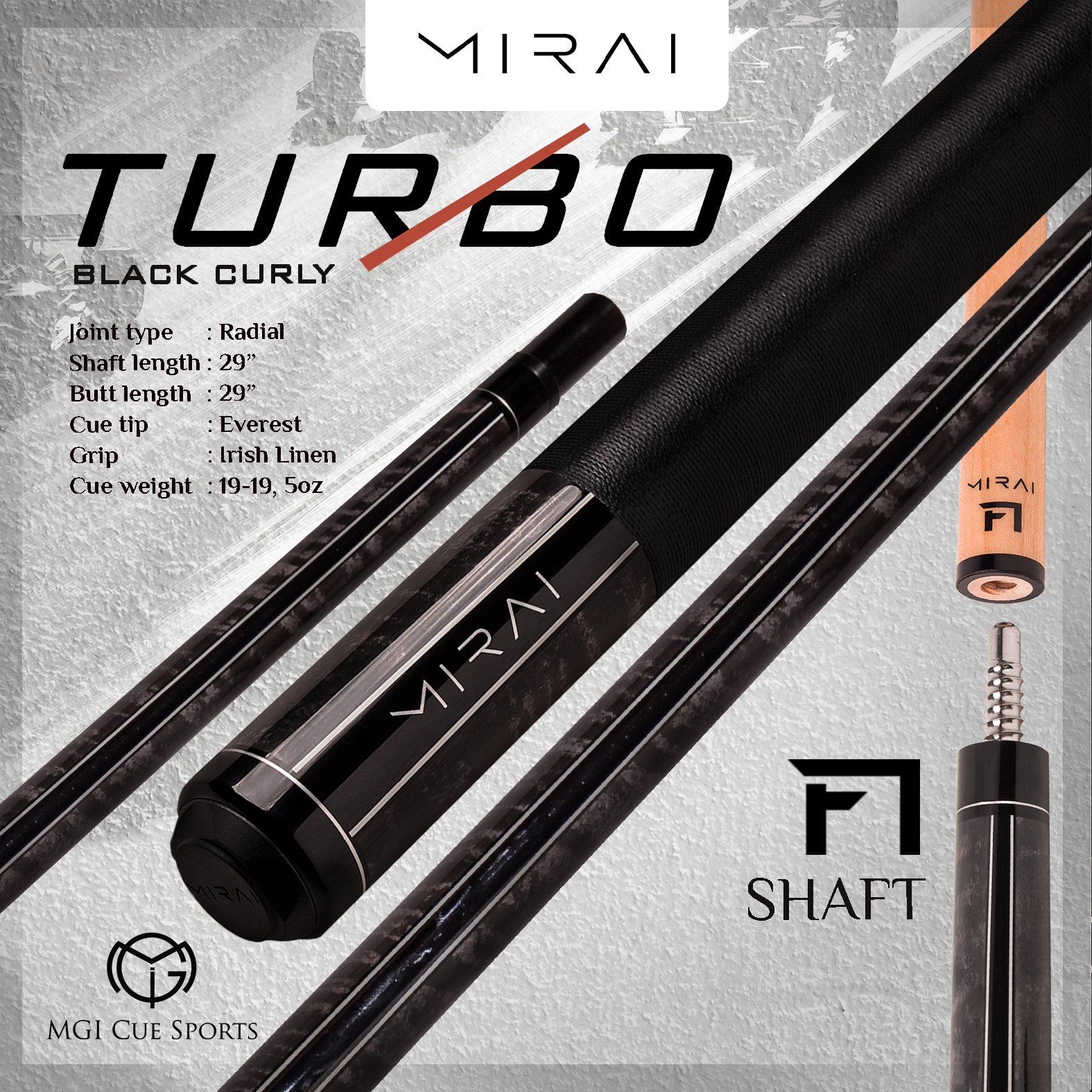TURBO 03 – BLACK CURLY