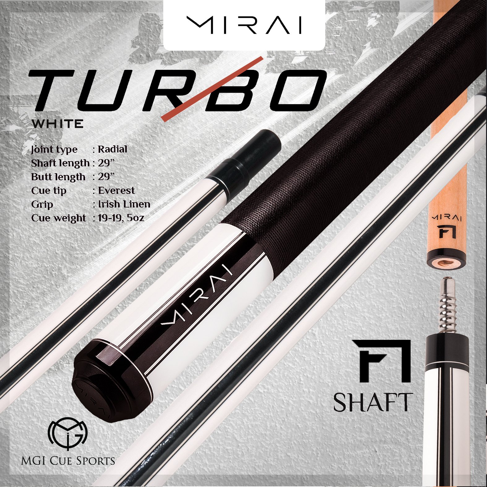TURBO 01 – WHITE