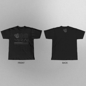 Mirai T-shirt 02 Black