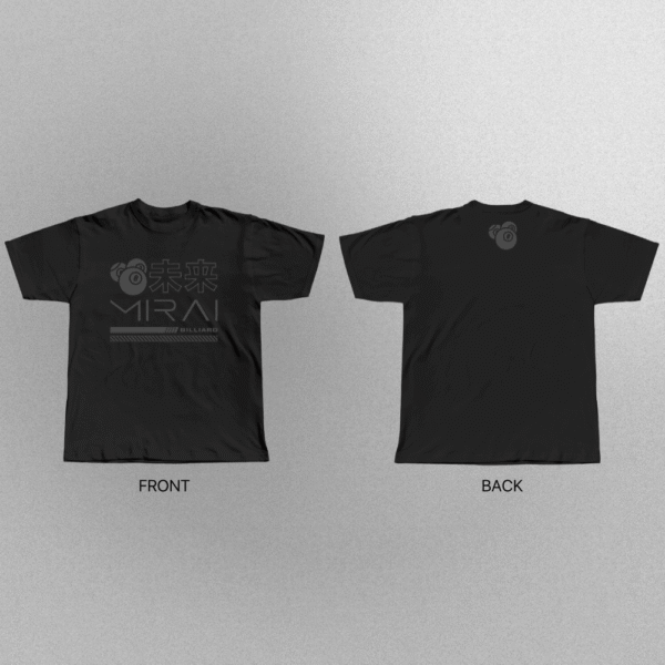 Mirai T-shirt 02 Black