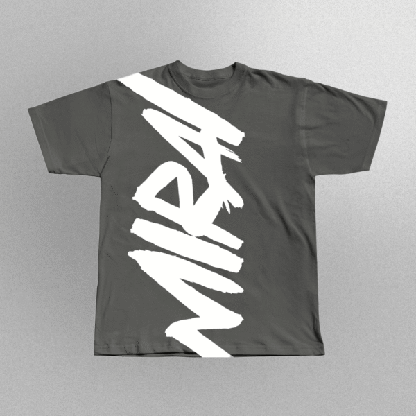 Mirai T-shirt 01 Grey - Image 2
