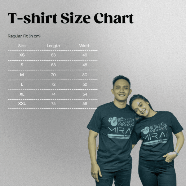 Mirai T-shirt 02 Black - Image 4