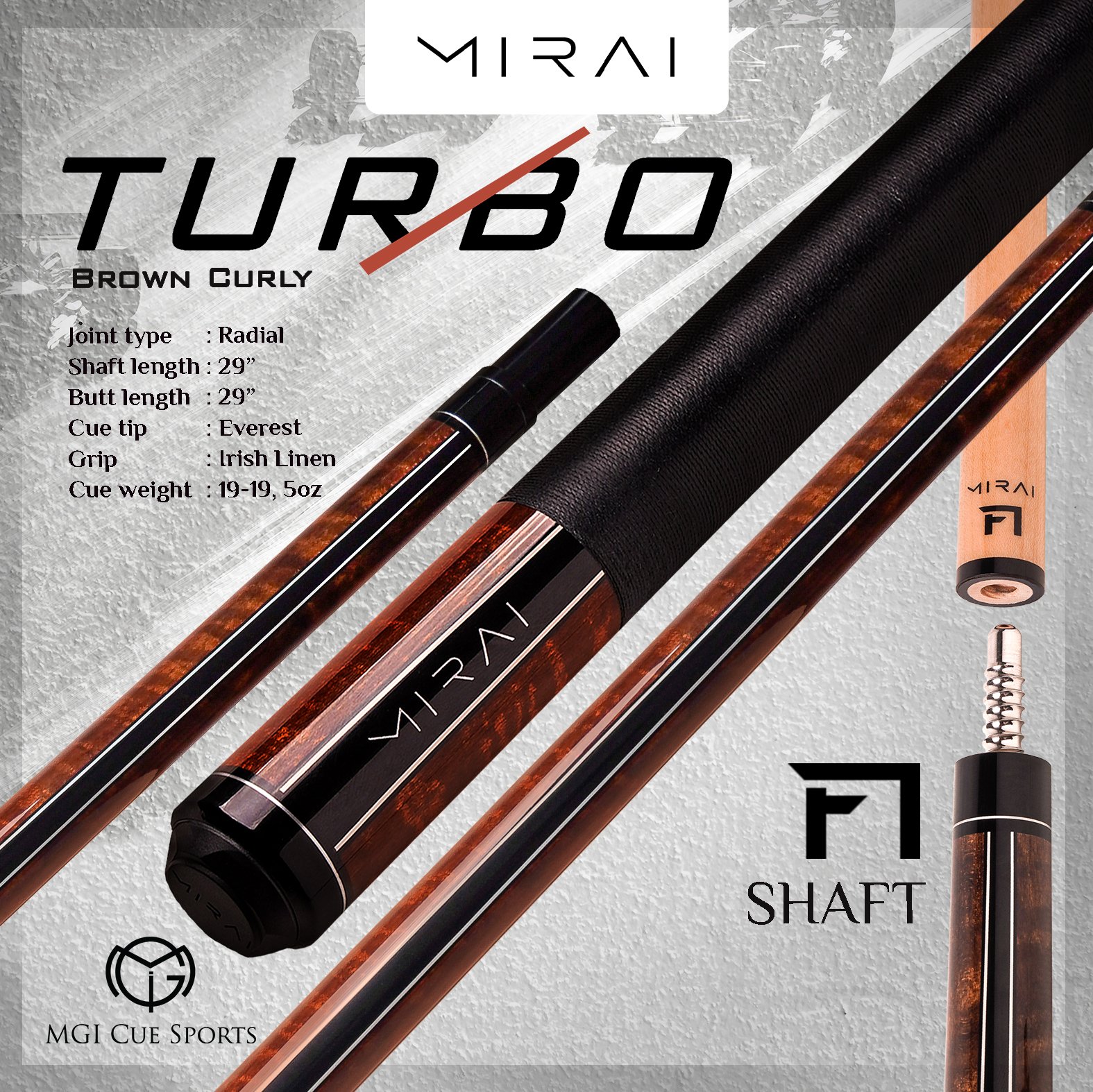 Turbo 02 – Brown Curly Cue